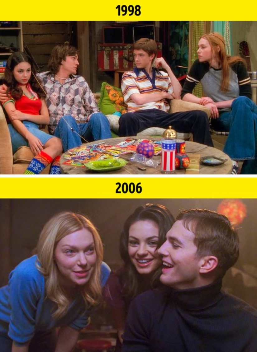 9 comparaciones entre el primer y el último episodio de programas de televisión populares