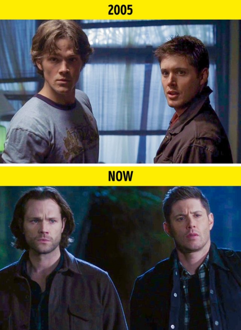 9 comparaciones entre el primer y el último episodio de programas de televisión populares