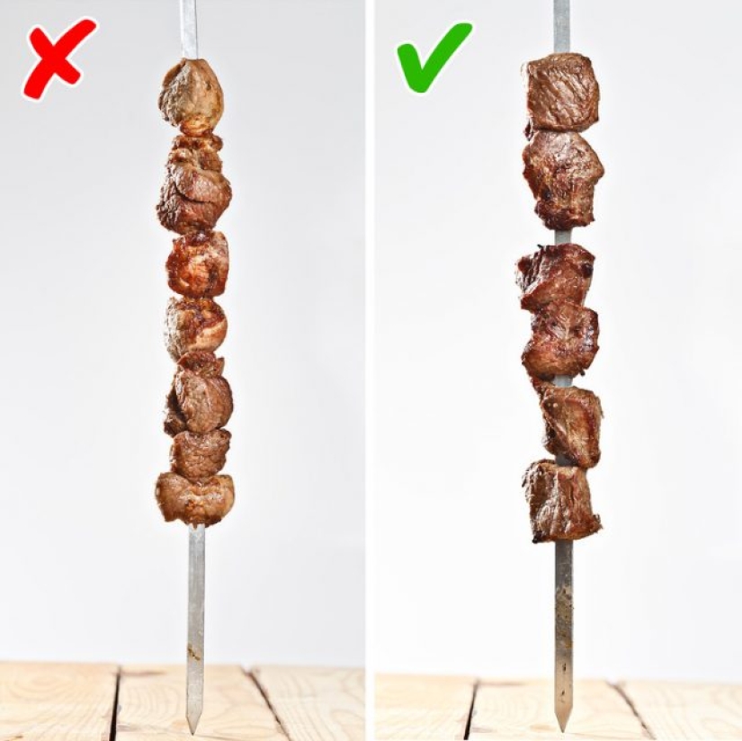 9 mistakes we make when cooking barbecue