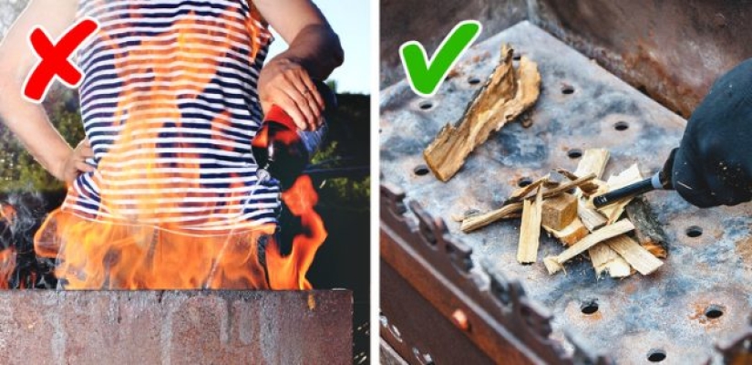 9 mistakes we make when cooking barbecue