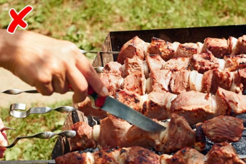 9 mistakes we make when cooking barbecue