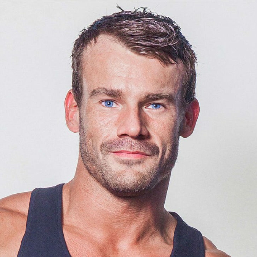 A 140-kilogram Briton eating chips wanted to be on the cover of a fashion magazine — and did it