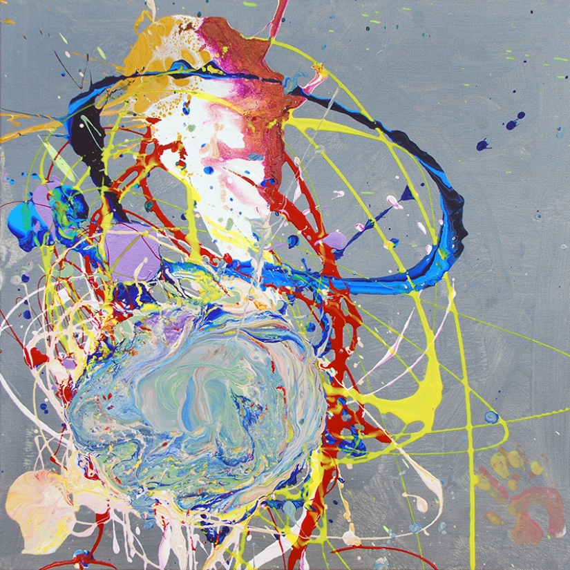 A 4-year-old prodigy from India paints paintings that sell for thousands of dollars