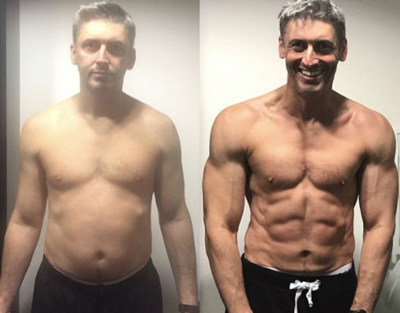 A 45-year-old father of three with a beer belly turned into a fitness god in 12 weeks A 45-year-old father of three with a beer belly turned into a fitness god in 12 weeks