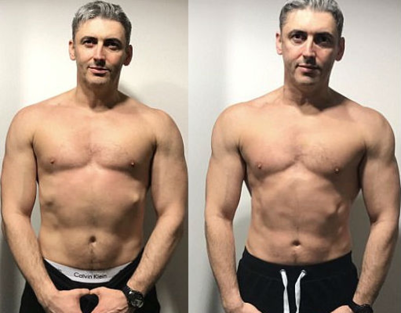 A 45-year-old father of three with a beer belly turned into a fitness god in 12 weeks A 45-year-old father of three with a beer belly turned into a fitness god in 12 weeks