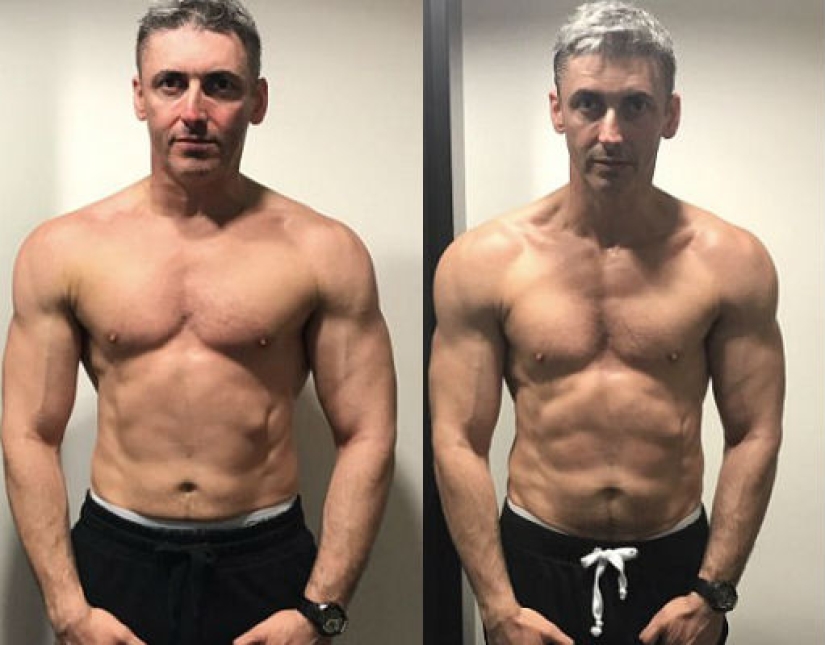 A 45-year-old father of three with a beer belly turned into a fitness god in 12 weeks A 45-year-old father of three with a beer belly turned into a fitness god in 12 weeks
