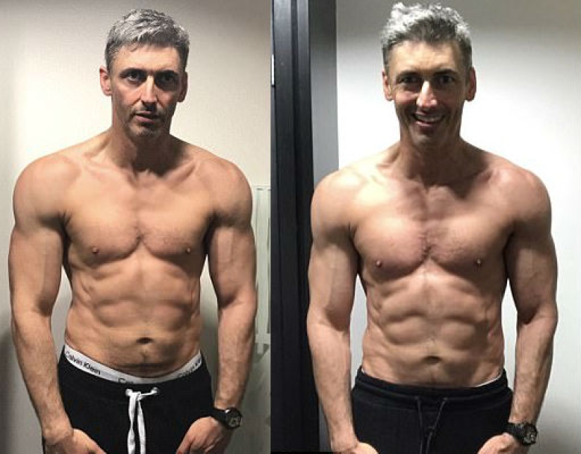 A 45-year-old father of three with a beer belly turned into a fitness god in 12 weeks A 45-year-old father of three with a beer belly turned into a fitness god in 12 weeks