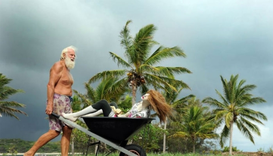 A bankrupt Australian millionaire has been living alone on a desert island for 20 years