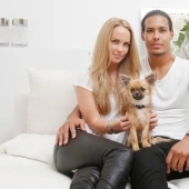 A beautiful couple from the world of football: charming Ricky Neutgerag and her husband, the best player of the Premier League Virgil Van Dijk