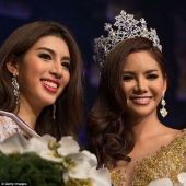 A beauty contest was held in Pattaya among beautiful ladies who... were born men