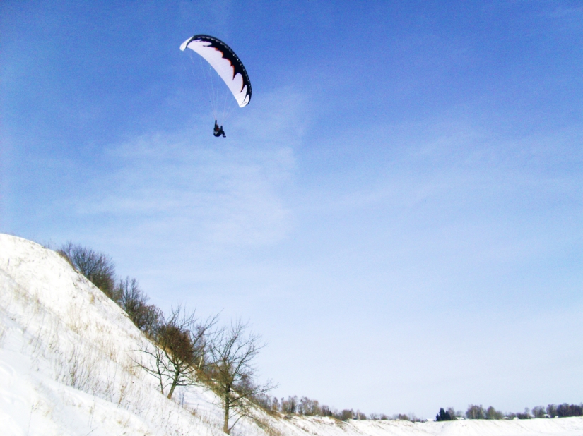 A bird's-eye view of the world: Paragliding