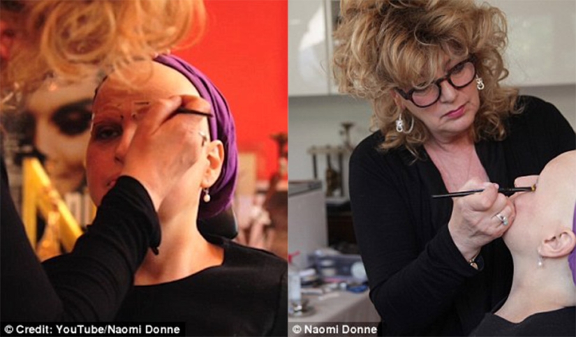 A British woman dying of cancer had a beautiful make-up and shooting done a couple of weeks before her death A British woman dying of cancer had a beautiful make-up and shooting done a couple of weeks before her death