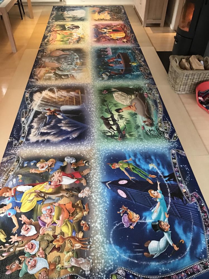 A Danish student collected the world's largest puzzle in 460 hours