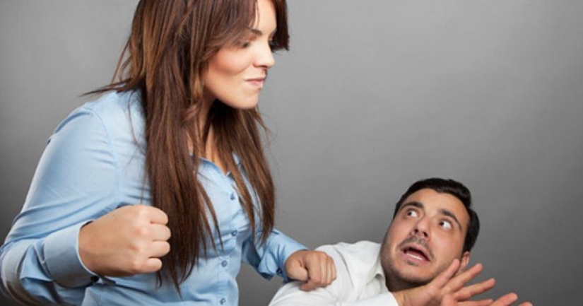 A Danish woman beat a guy from Ukraine on the set of a popular TV show