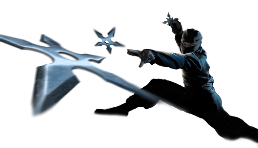 A deadly and beautiful weapon from the ninja arsenal
