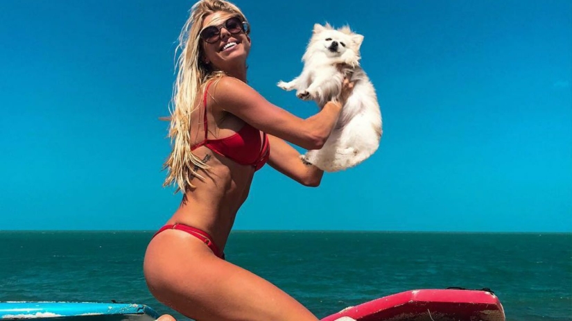 A decent death? Brazilian beauty drowned trying to save puppies that fell into the water