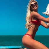 A decent death? Brazilian beauty drowned trying to save puppies that fell into the water