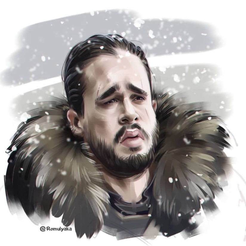 A dozen cartoons and caricatures from an artist from Perm who loves "Game of Thrones"