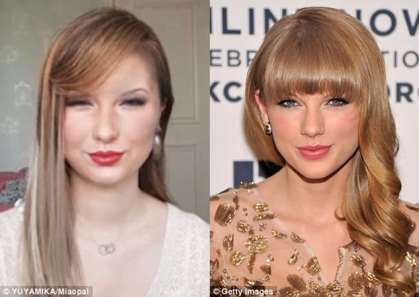 "A face is a blank sheet of paper": cosmetics turned a Chinese woman into the Mona Lisa