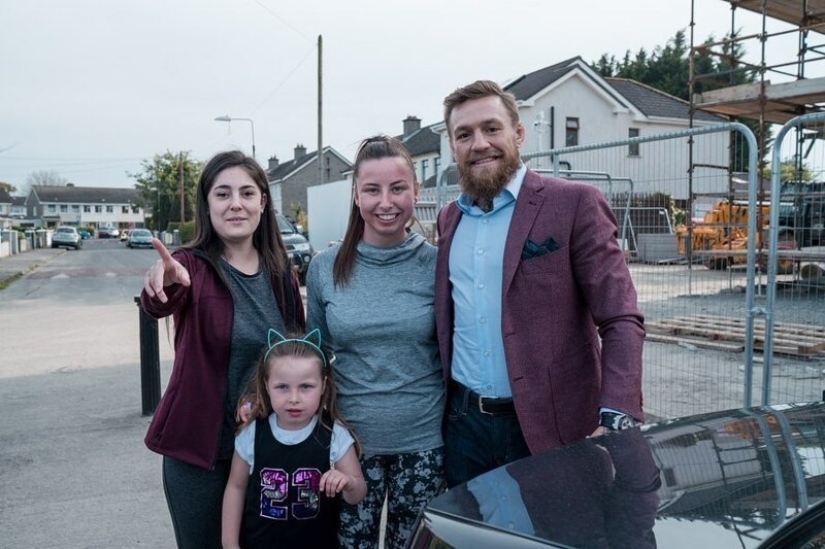 A fighter with a big heart: Conor McGregor builds homes for homeless Irishmen