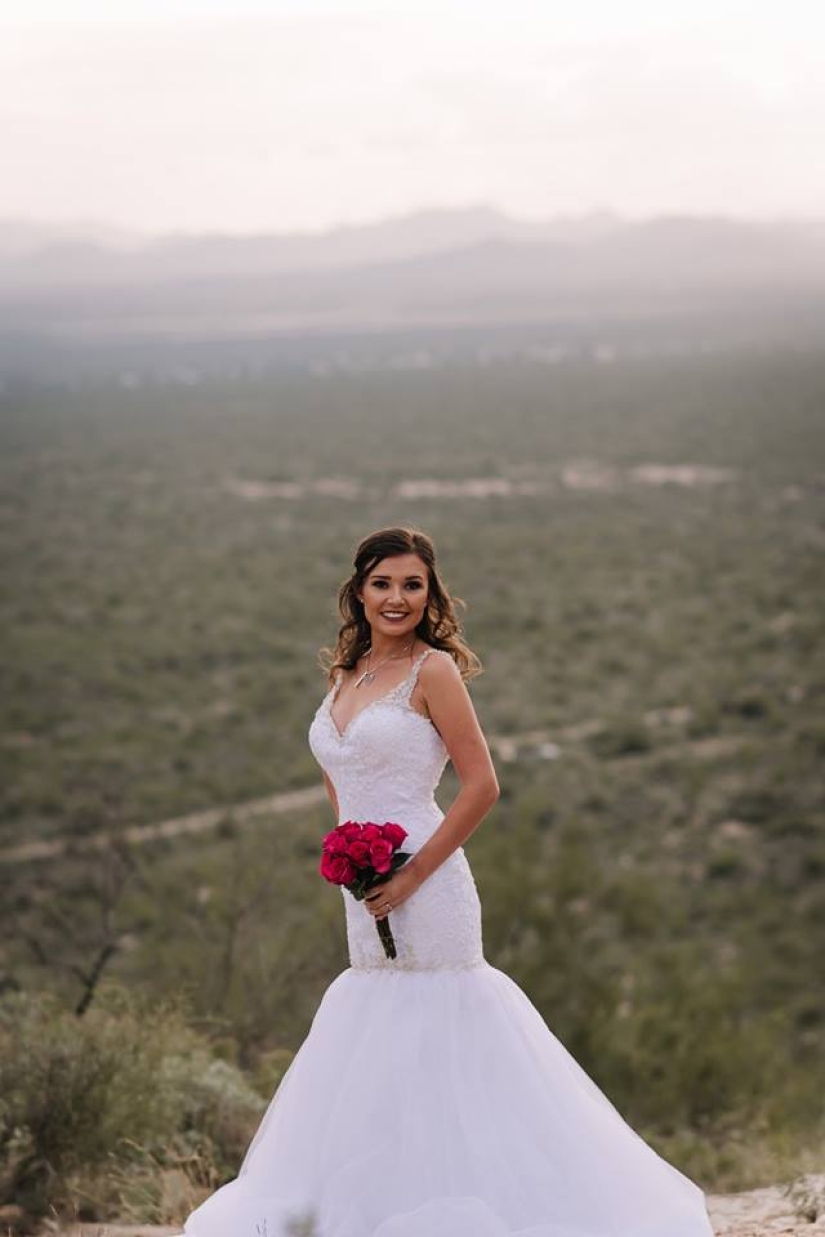 A girl "married" a dead groom: a wedding photo shoot that will make you cry A girl "married" a dead groom: a wedding photo shoot that will make you cry