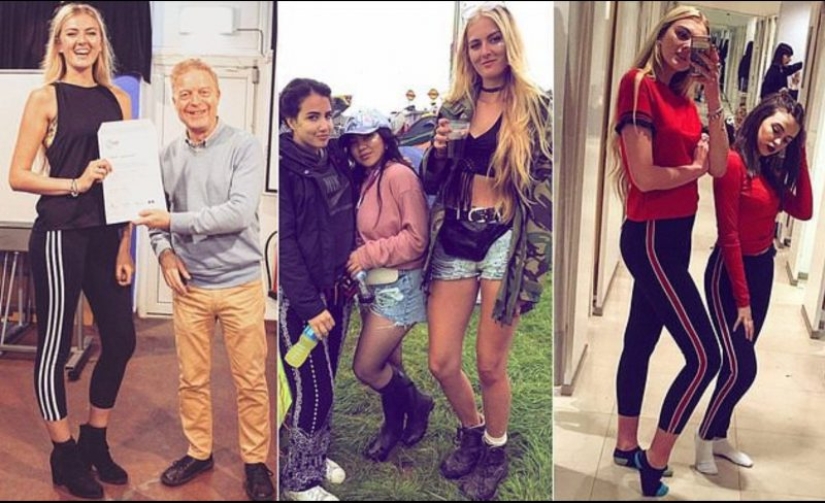 A girl who is always on top: an 18-year-old student with a height of 1.87 meters is proud of her originality