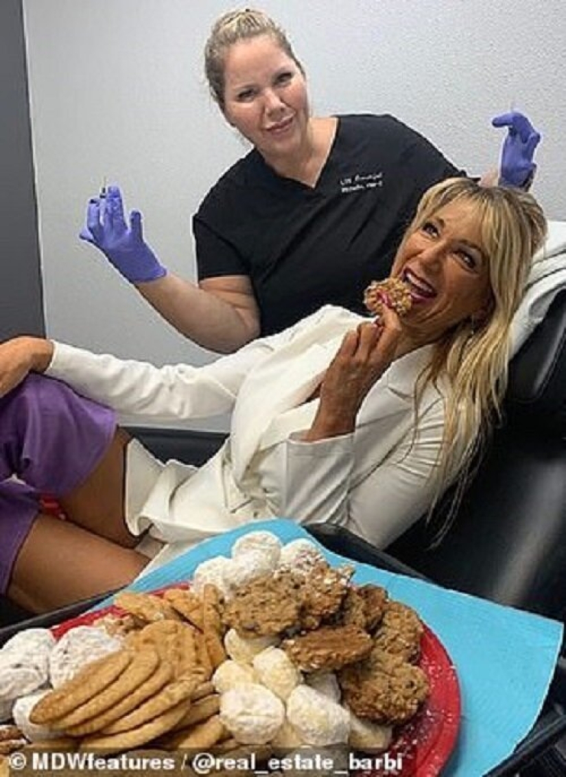 A grandmother from Las Vegas pumped her body and became an Internet model to get revenge on her ex A grandmother from Las Vegas pumped her body and became an Internet model to get revenge on her ex