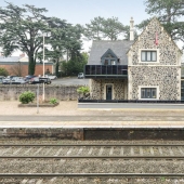 A hotel, after a night in which you will dream for a long time about the whistle of a locomotive