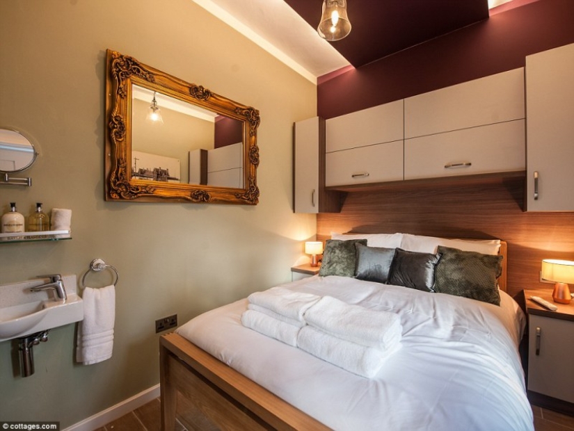 A hotel, after a night in which you will dream for a long time about the whistle of a locomotive