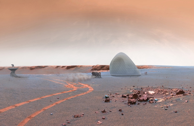 A house on Mars that will definitely be built