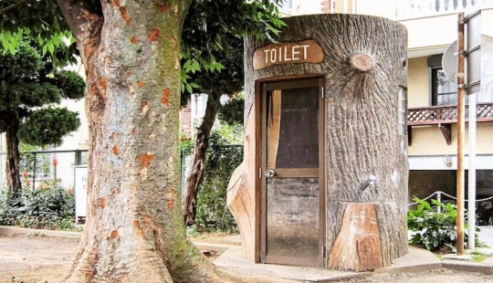 A Japanese man takes pictures of public toilets and calls it a study