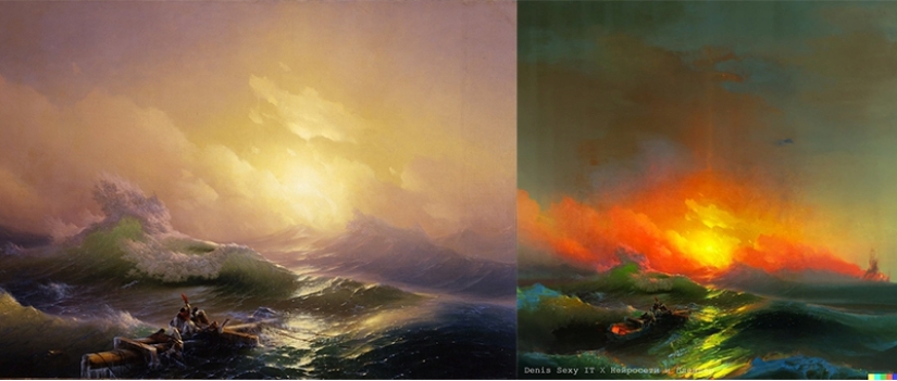 A la red neuronal se le enseñó a terminar de pintar los cuadros de los clásicos de la pintura