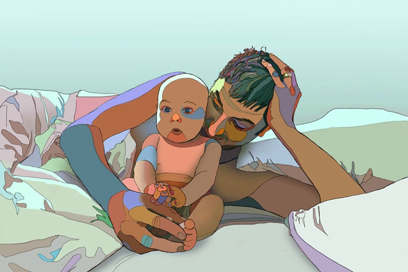 A loving husband hired 23 artists for an incredible gift to his wife