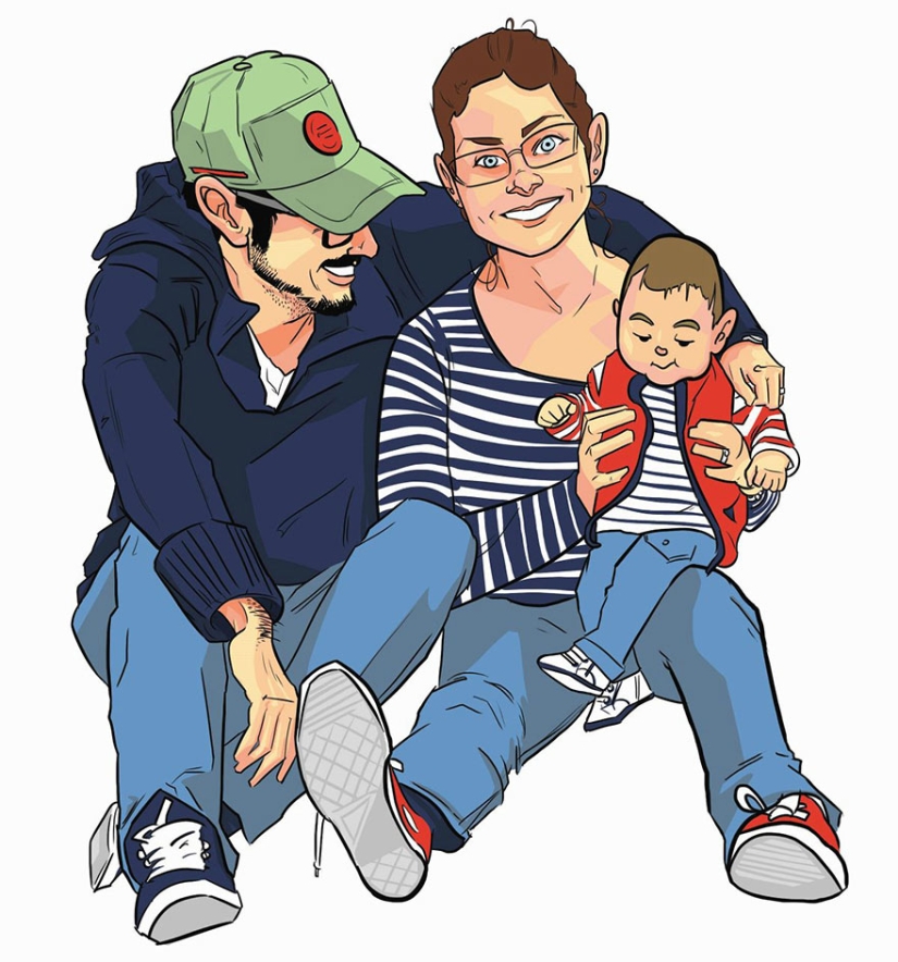 A loving husband hired 23 artists for an incredible gift to his wife