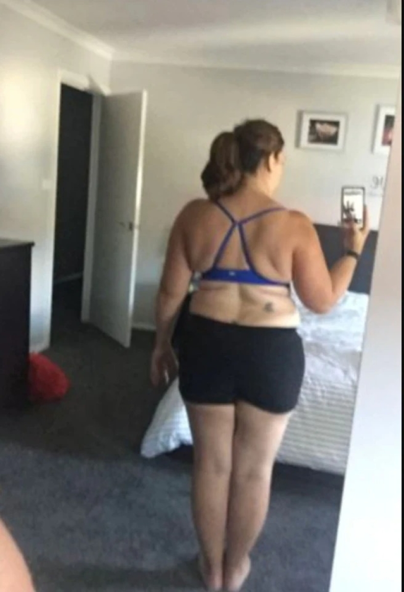 A mother from Australia turned from a fat woman into a slim girl thanks to her son's drawing