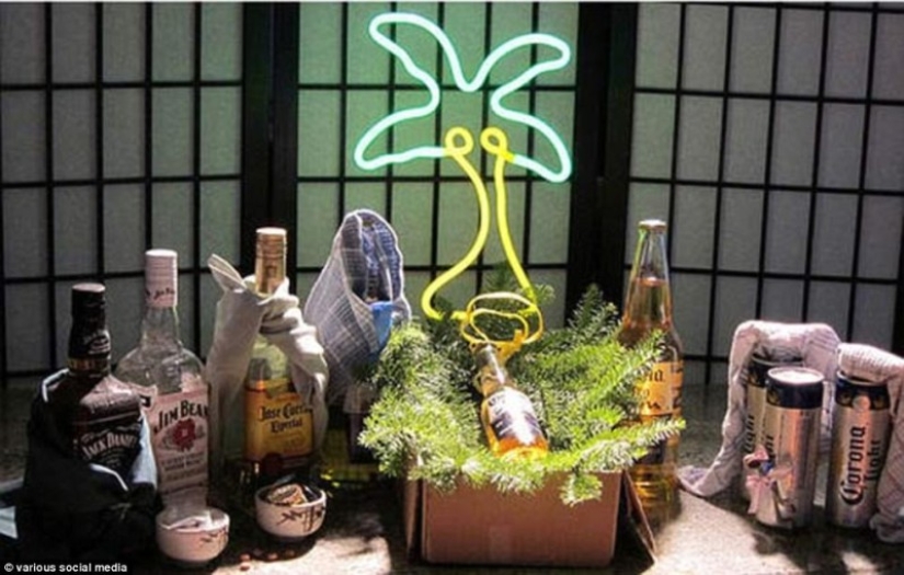 A nativity scene with sausages: a traditional scene in an unconventional performance A nativity scene with sausages: a traditional scene in an unconventional performance