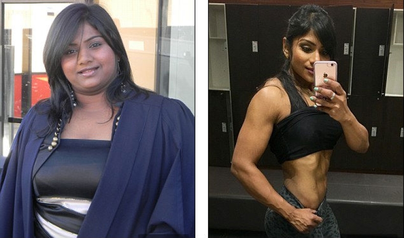 A nurse from Melbourne lost 42 kg after she saw her photo on Facebook