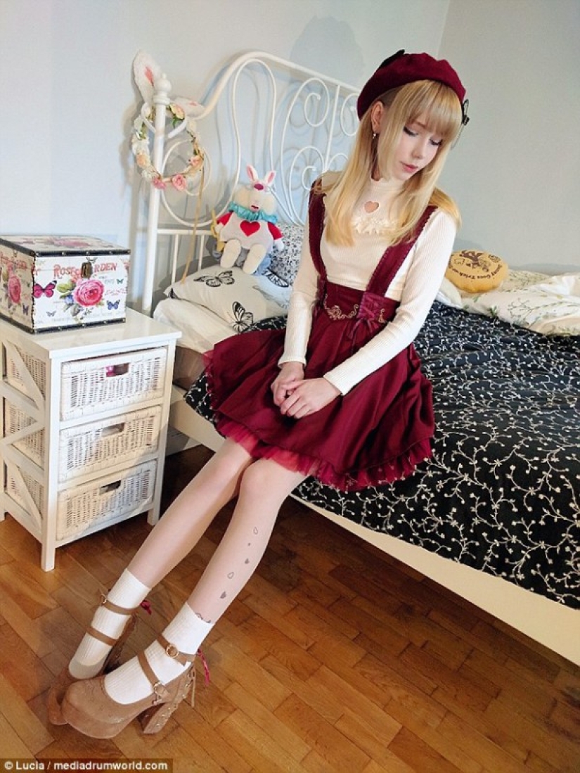 A nurse in the afternoon, a doll in the evening: a 20—year-old Swedish woman "moved"