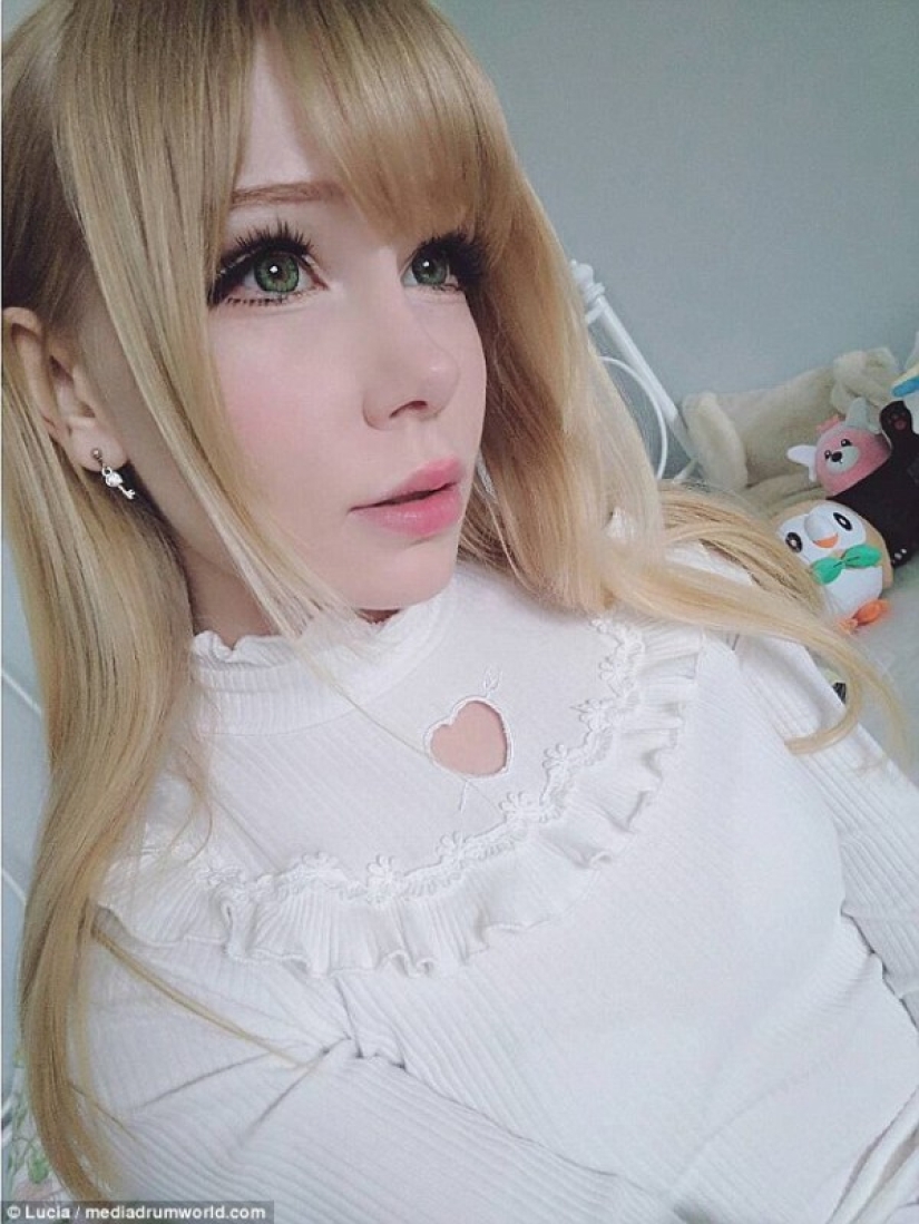 A nurse in the afternoon, a doll in the evening: a 20—year-old Swedish woman "moved"