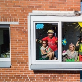 A photographer from Lithuania with the help of a drone spied what people are doing in quarantine