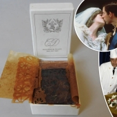 A piece of cake from the wedding of Princess Diana and Prince Charles has been sold at auction