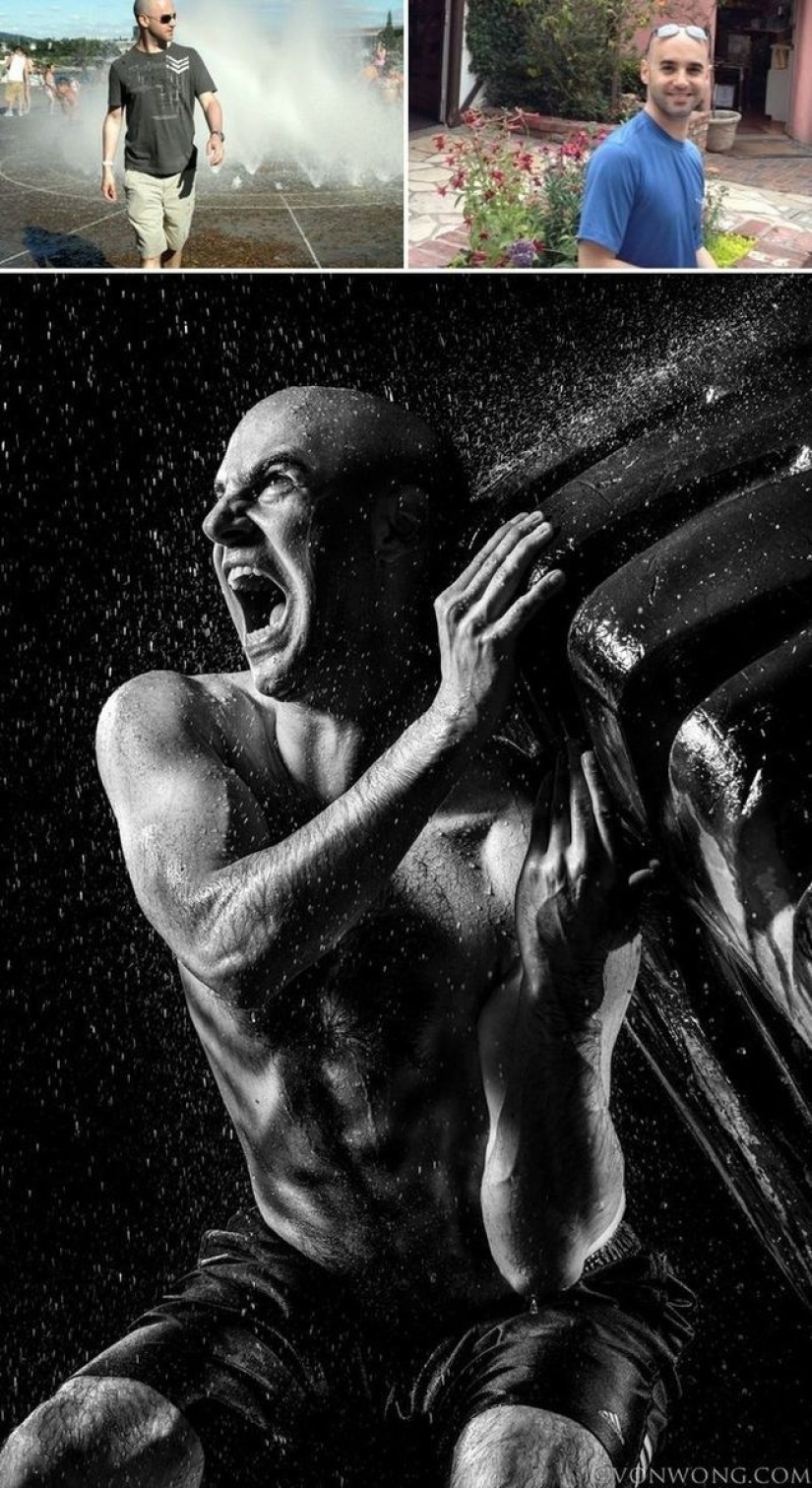 A real photographer will easily make a world champion out of a housewife