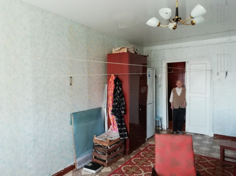 A resident of Yekaterinburg made repairs to a WWII veteran at his own expense