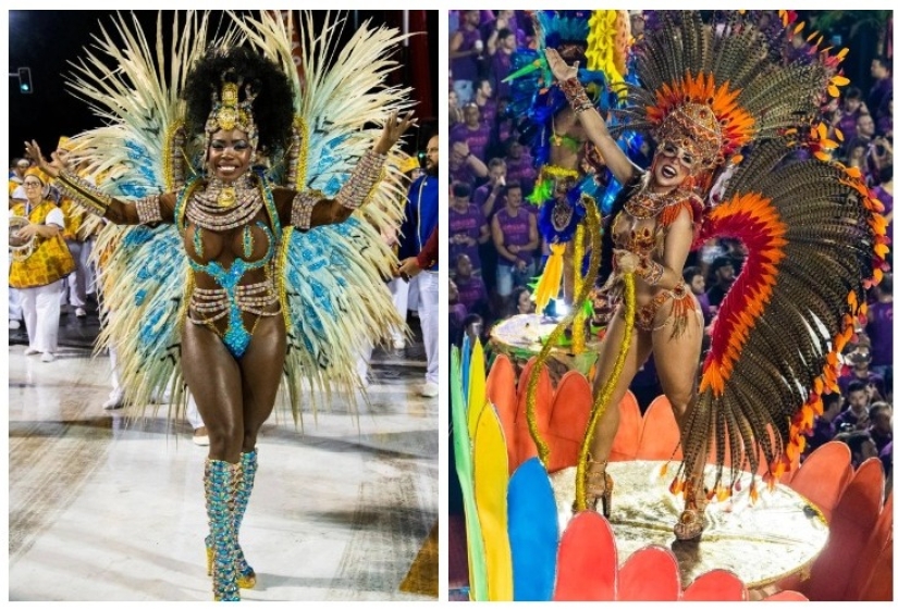 A riot of colors and emotions: the annual carnival has started in Rio de Janeiro