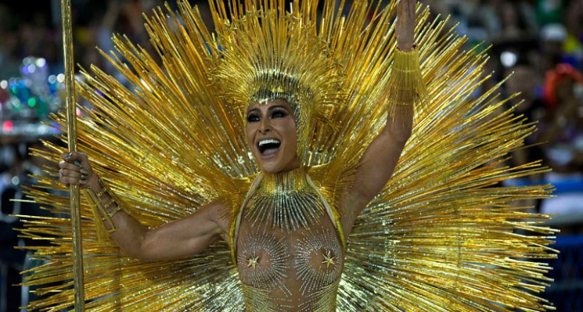 A riot of flesh, sweat and glitter: Rio de Janeiro has captured the carnival