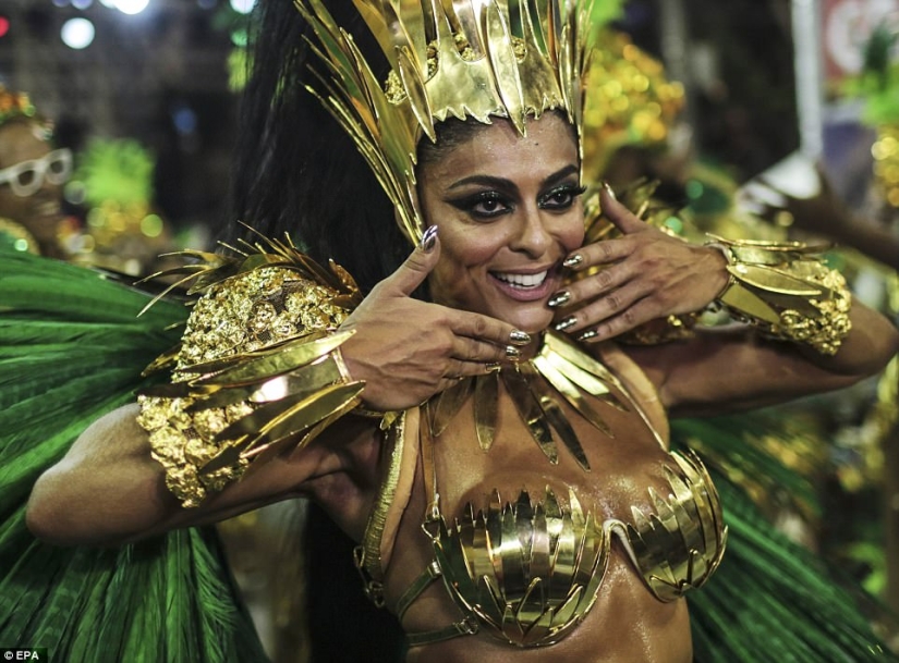 A riot of flesh, sweat and glitter: Rio de Janeiro has captured the carnival