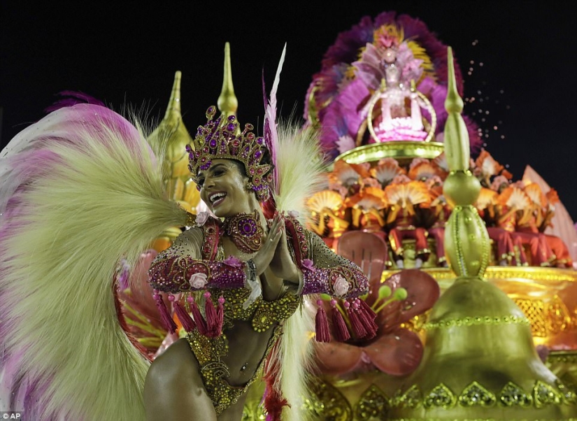 A riot of flesh, sweat and glitter: Rio de Janeiro has captured the carnival