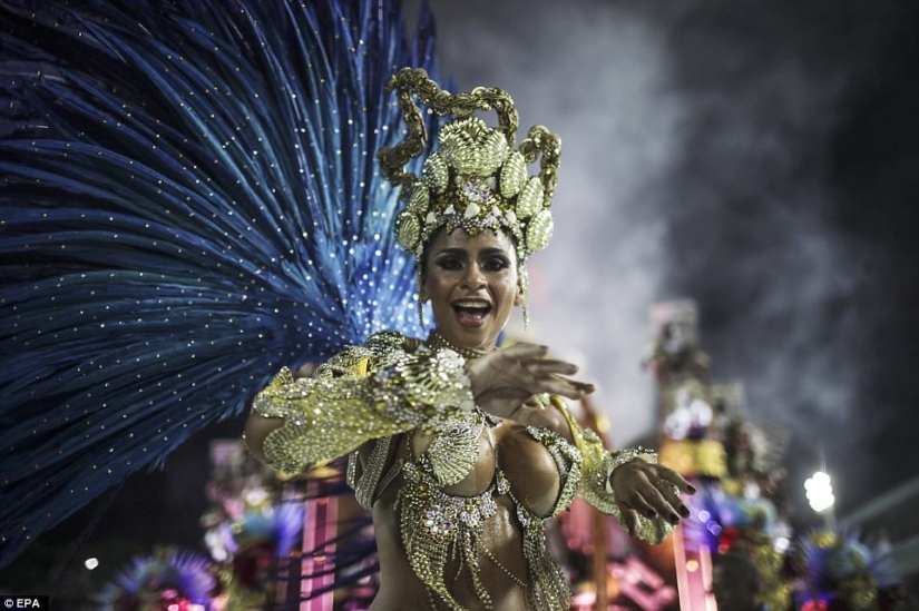 A riot of flesh, sweat and glitter: Rio de Janeiro has captured the carnival