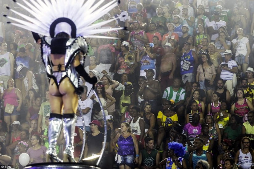 A riot of flesh, sweat and glitter: Rio de Janeiro has captured the carnival