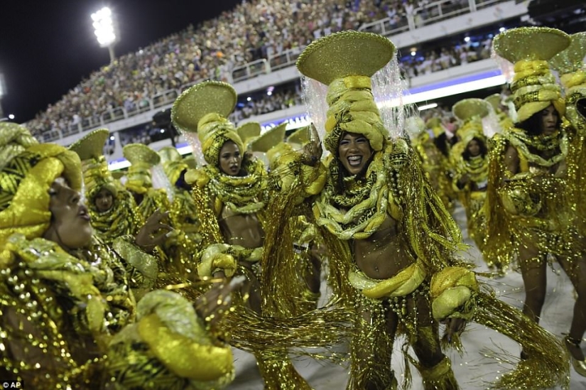 A riot of flesh, sweat and glitter: Rio de Janeiro has captured the carnival